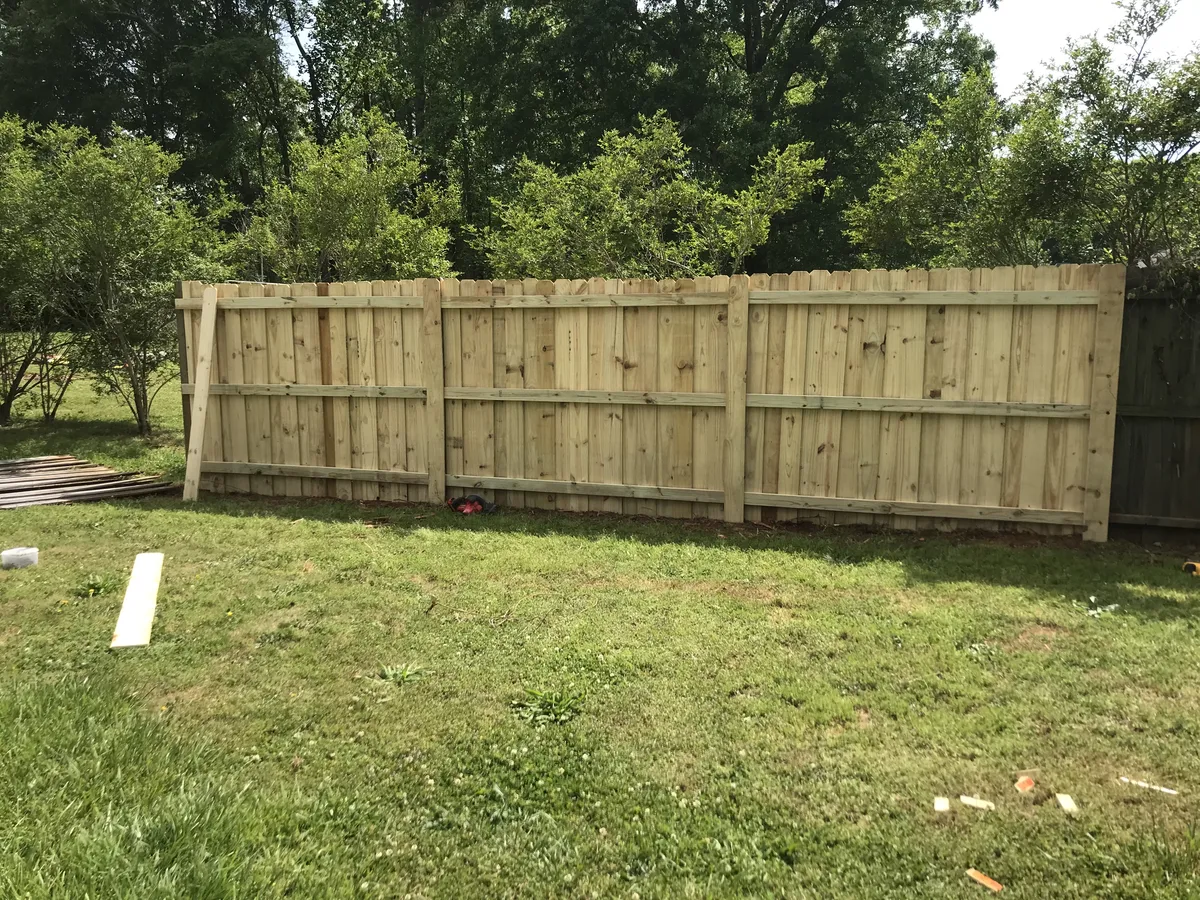Deck posts after framing repair